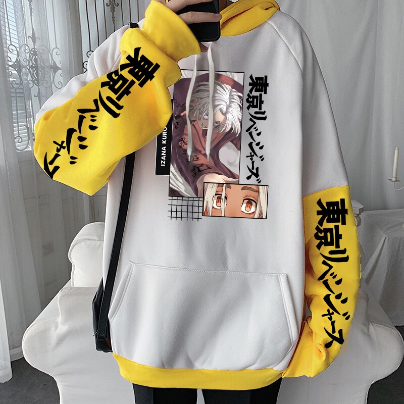 Japanese Anime Tokyo Revengers Izana Kurokawa Hoodies