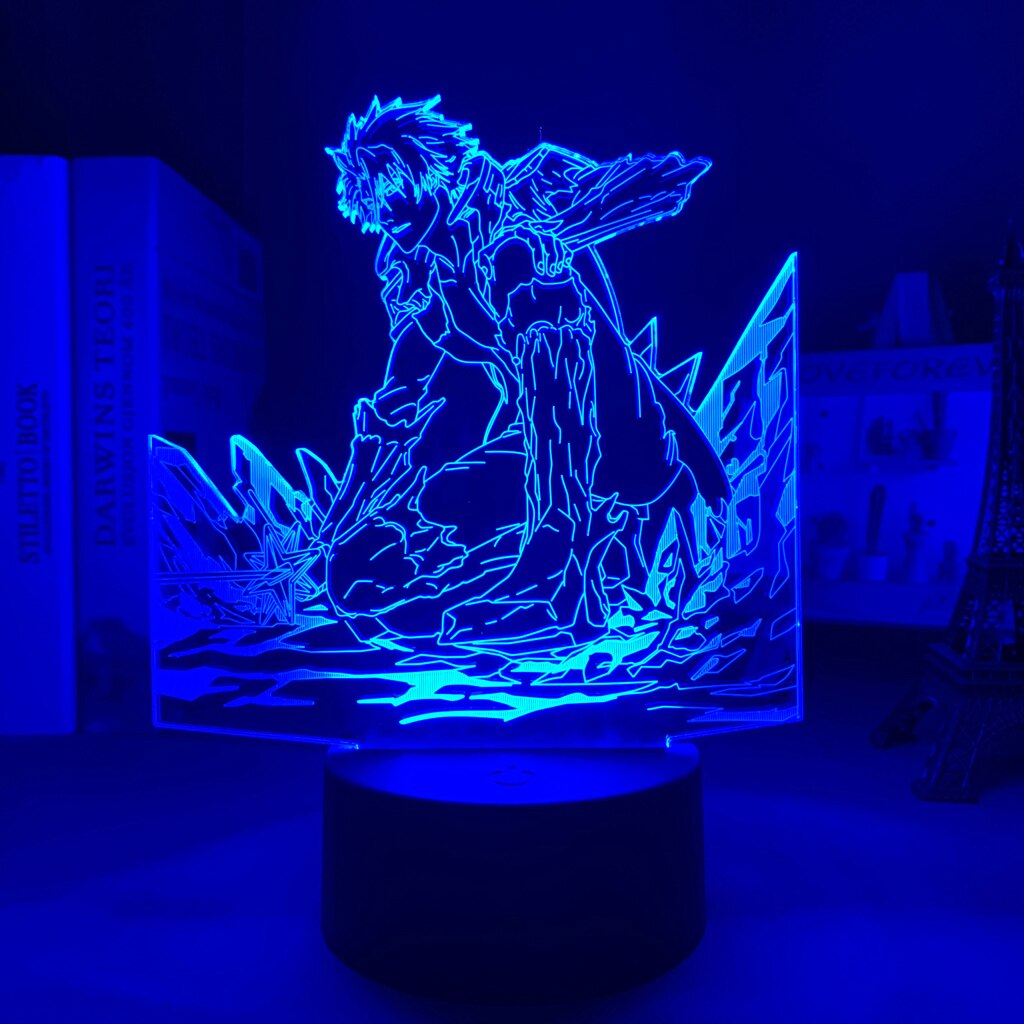 Anime Bleach Toshiro Hitsugaya 3D Lamp