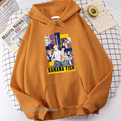 Banana Fish Printed Hoody