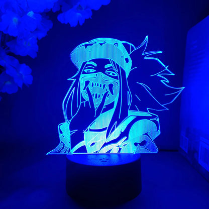 LOL Akali 3D Lamp