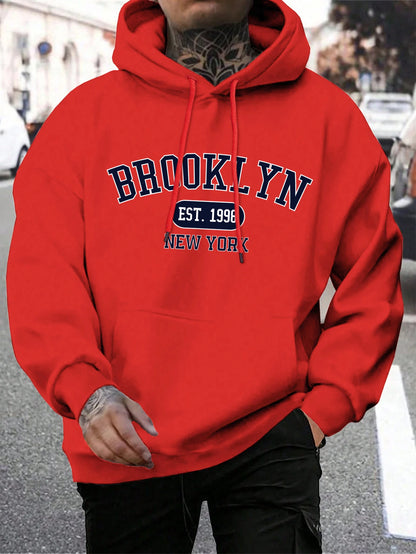 Brooklyn Est 1998 New York Printing Hoodies