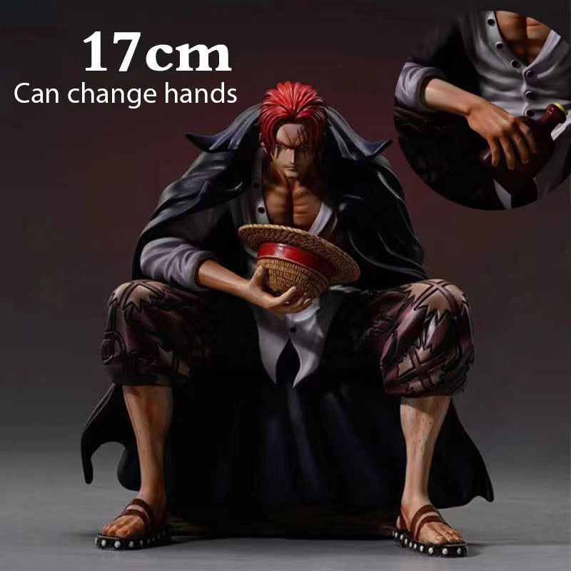 One Piece Figure Shanks Four Emperors GK Shanks Action Figure