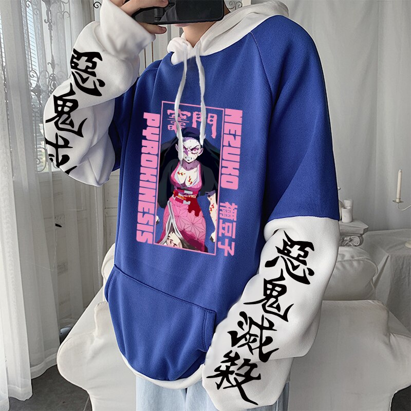 Demon Slayer Gothic Nezuko Kamado Hoodies