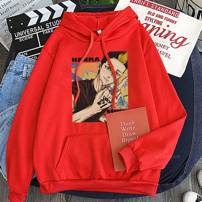 Tokyo Revengers Haikyuu Manga Hanma Shuuji Hoodie