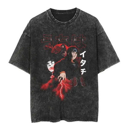 Naruto Hero washed T-shirt