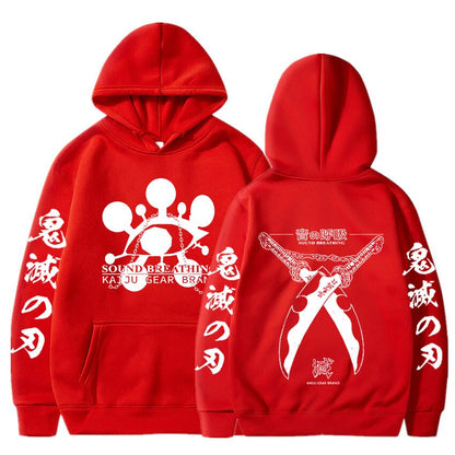 Demon Slayer Hoodie Tengen Uzui Sound Breathing Hoodie