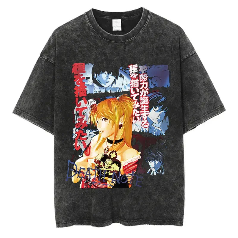 Death Note Retro Wash T-shirt