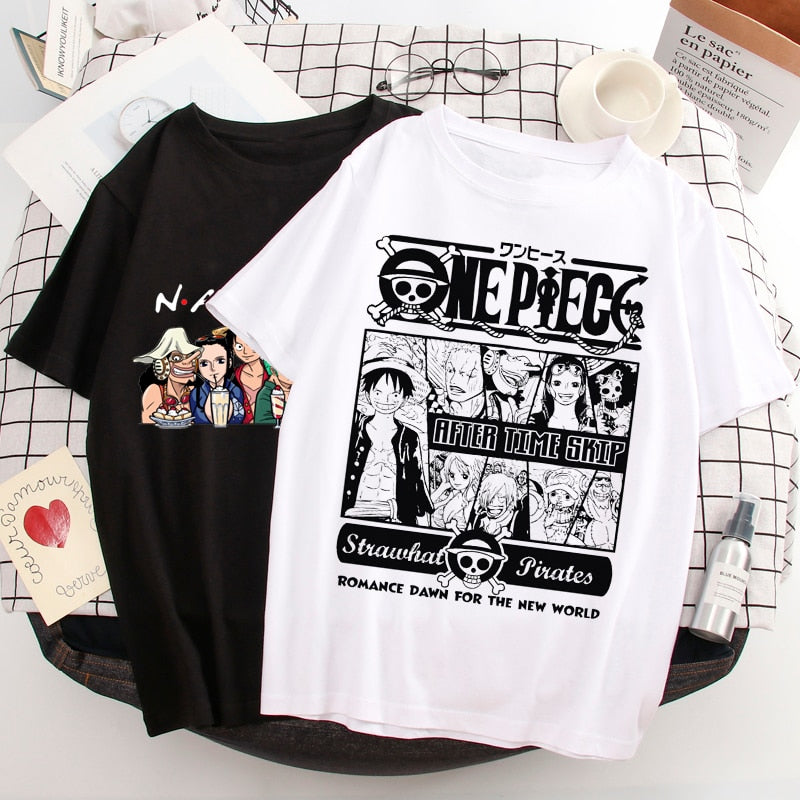 One Piece Luffy Chopper Peripheral T-Shirt