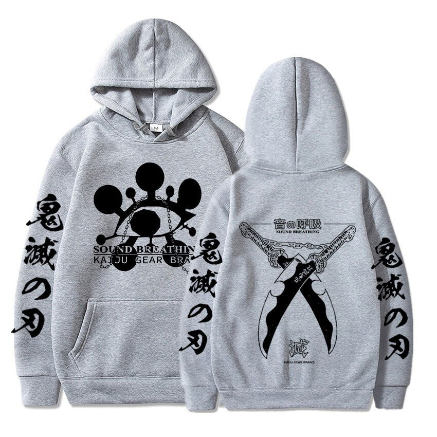 Demon Slayer Hoodie Tengen Uzui Sound Breathing Hoodie