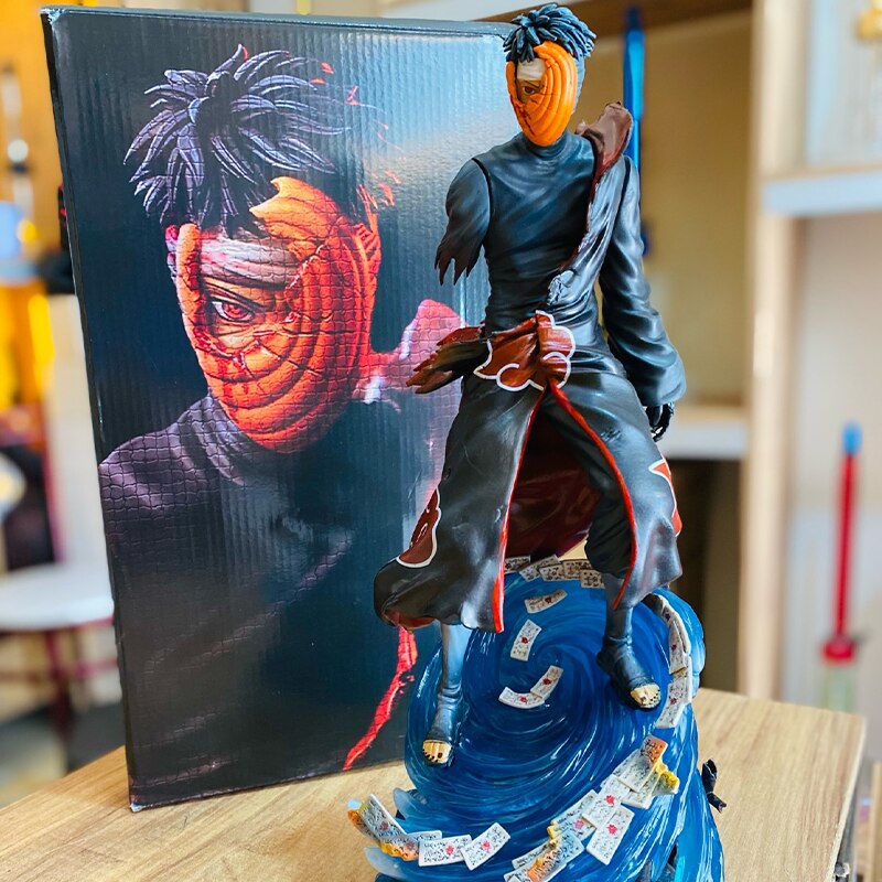 Naruto Akatsuki Gk Statue Uchiha Obito Doll Konan Action Figure