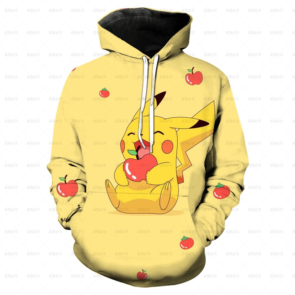 Pokemon Fashion 3D Hoodie