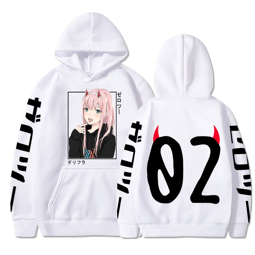 Darling In The Franxx Zero Two Hoodies