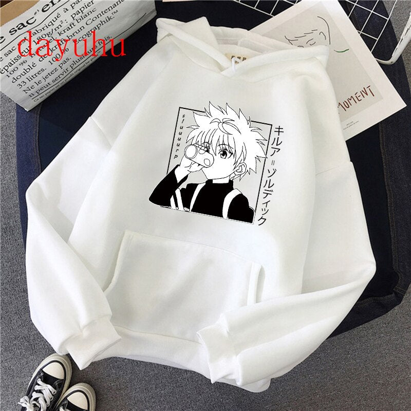 Hunter X Hunter Killua Zoldyck Devil Eye Print Hoodies