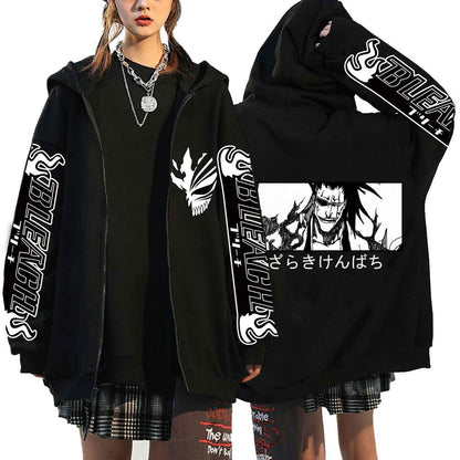 Bleach Kurosaki Ichigo Zipper Hoodie