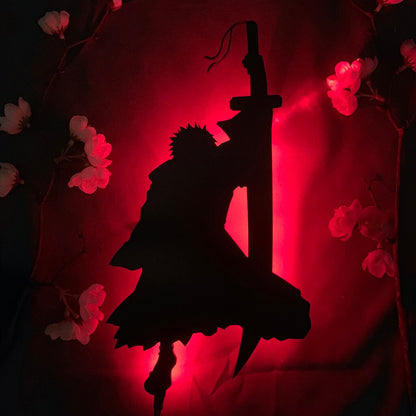 Anime Silhouette Bleach Wall Light Lamp