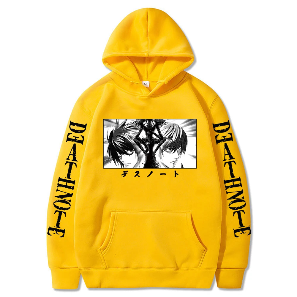 Death Note Yagami Light Kira L Hoodies