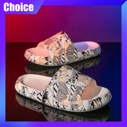 One Piece Luffy Casual Slippers