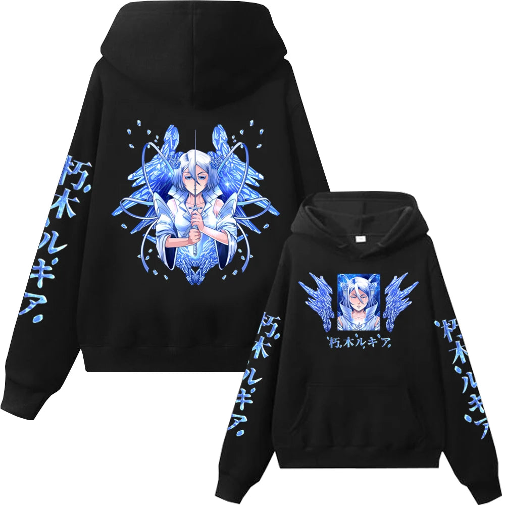 Bleach Kurosaki and Rukia Hoodies