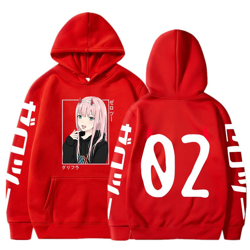 Darling In The Franxx Zero Two Hoodies