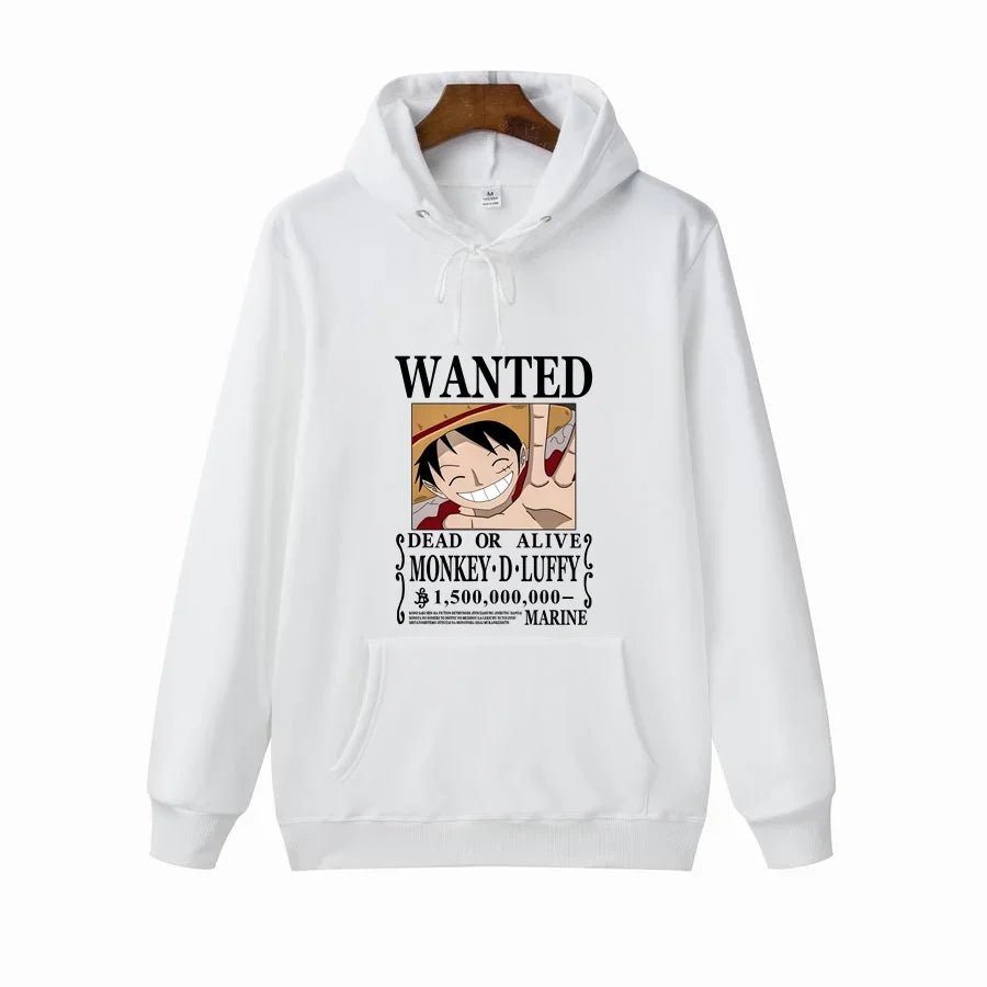 One Piece Winter Manga Hoodie