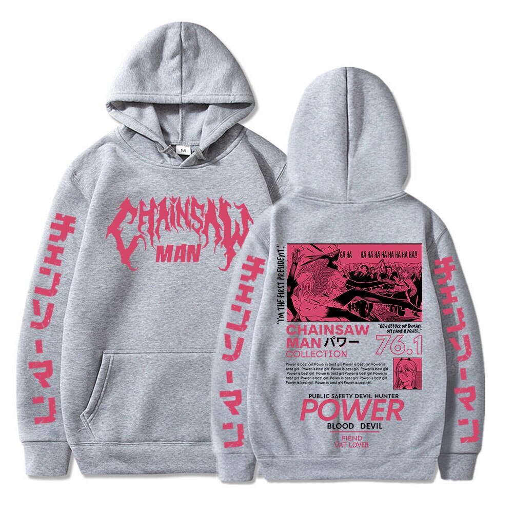 Chainsaw Man Power Graphic Hoodie