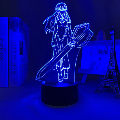 Akame Ga Kill Sheele 3D Lamp