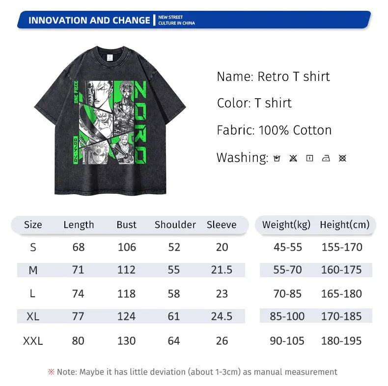 Roronoa Zoro T-Shirts