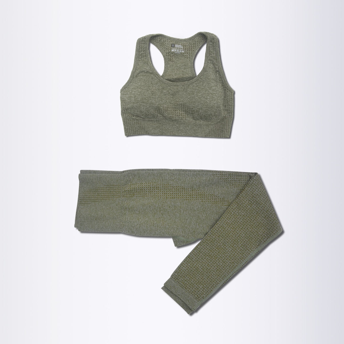 3/5PCS Seamless Women Yoga Workout Set