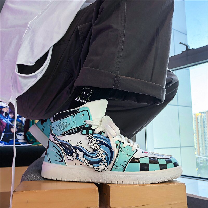 Demon Slayer Co-branded Cosplay Sneakers