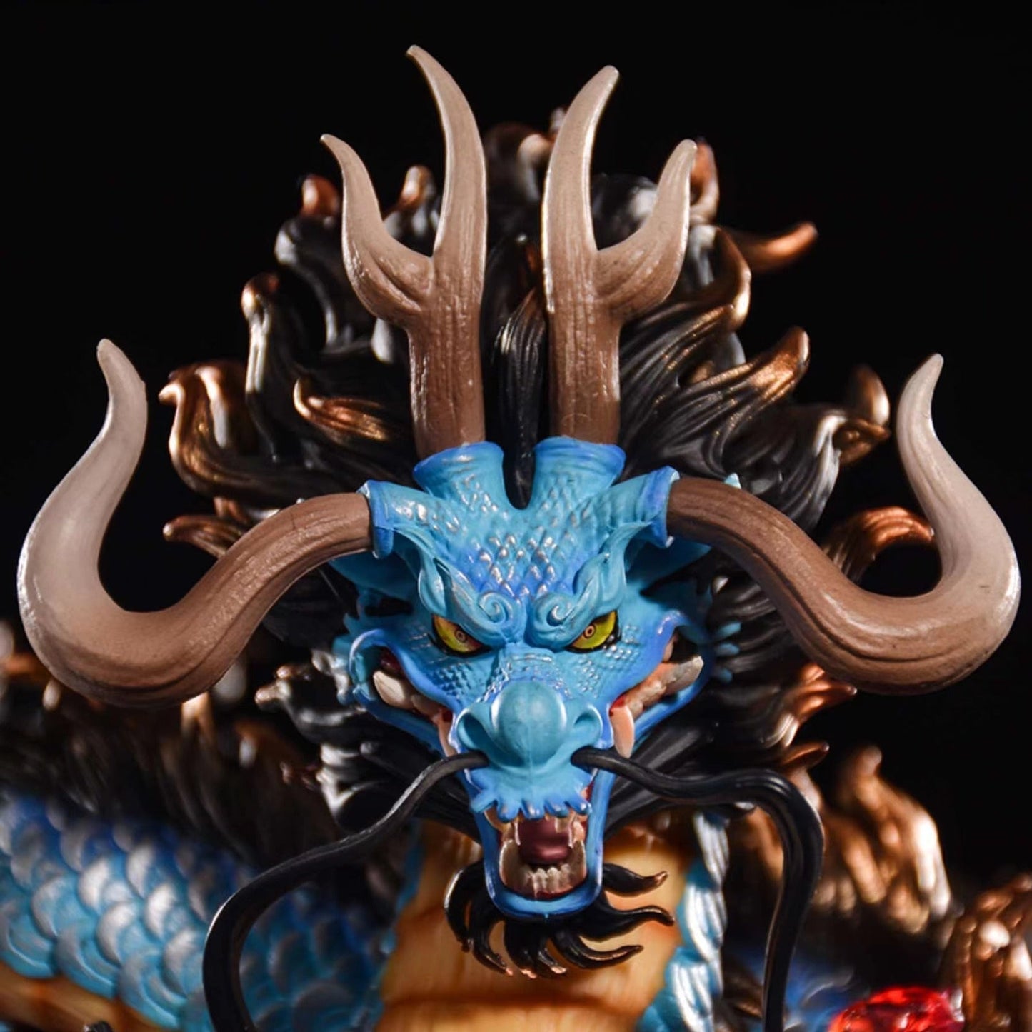 One Piece Kaido Dragon Four Emperors With Lamp PVC Action Model