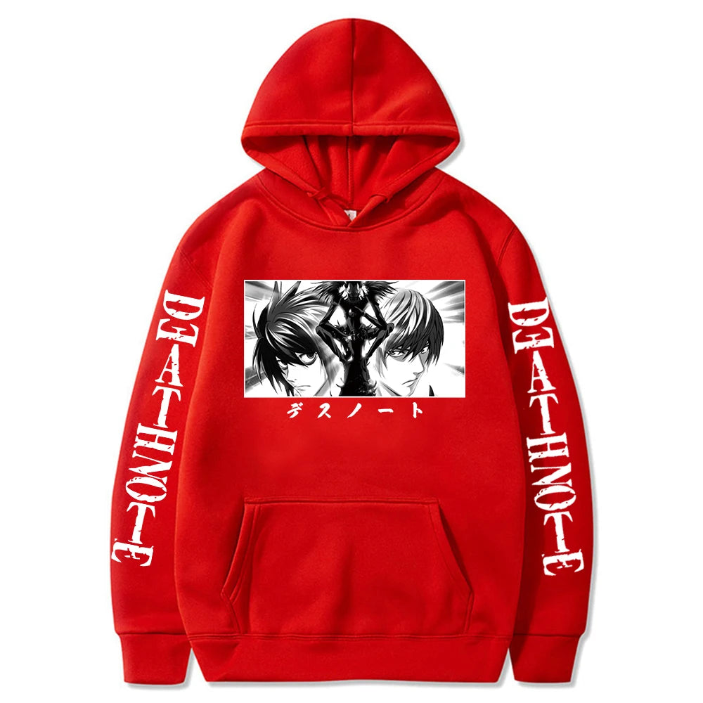 Death Note Yagami Light Kira L Hoodies