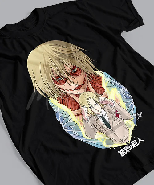 Attack on Titan Annie Leonhart Titán Hembra T-Shirt