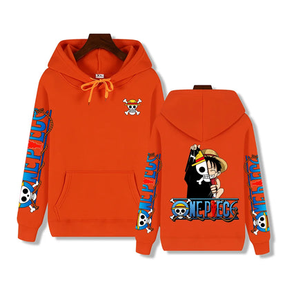 One Piece flag Luffy Creative Hoodie