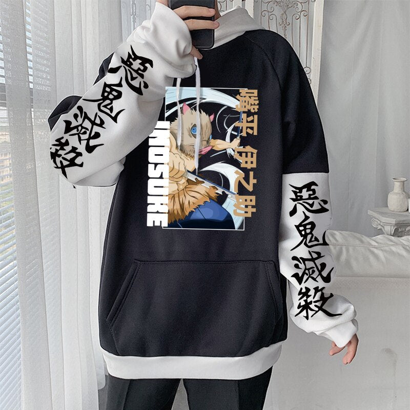 Demon Slayer Inosuke Hashibira Hoodies