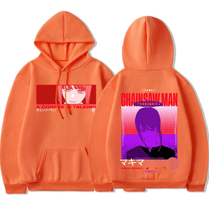 Chainsaw Man Makima A Corpse Is Talking Hoodie