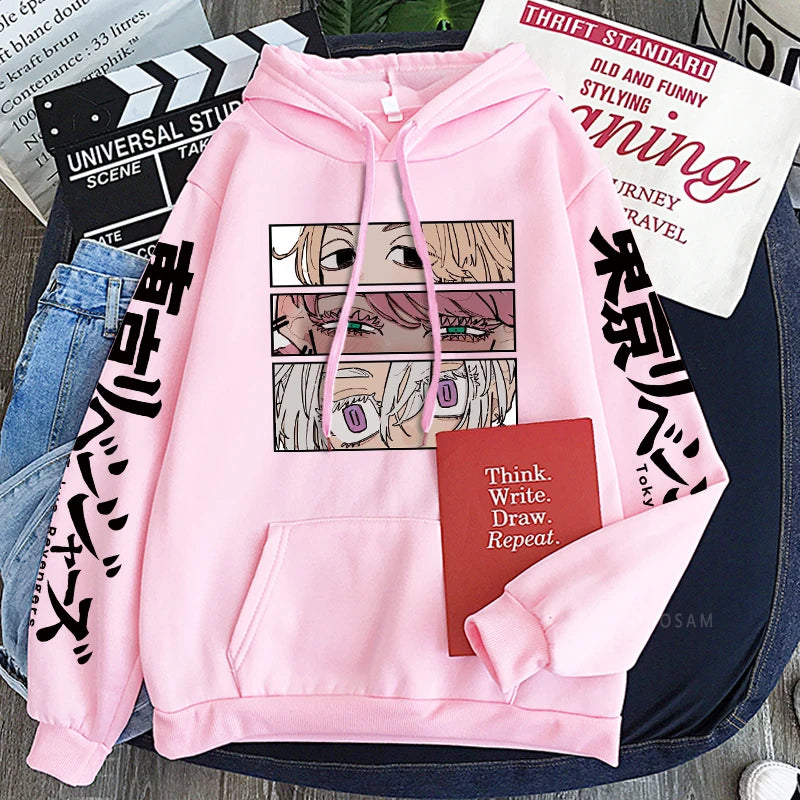 Tokyo Revengers Manjirou Sano Izana Kurokawa Eyes Hoodie