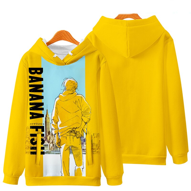 Banana Fish 3D Print Hoodie