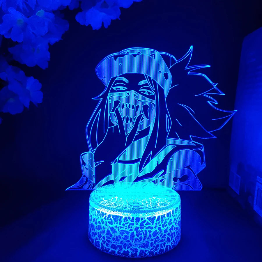 LOL Akali 3D Lamp