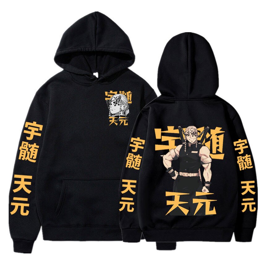 Demon Slayer Uzui Tengen Graphic Hoodie