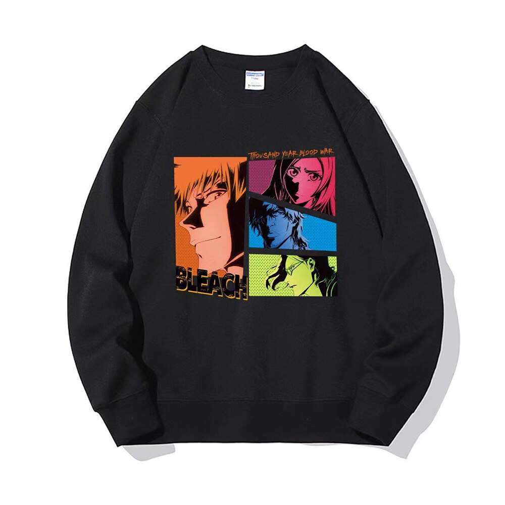 Bleach Pullover Sweatshirts