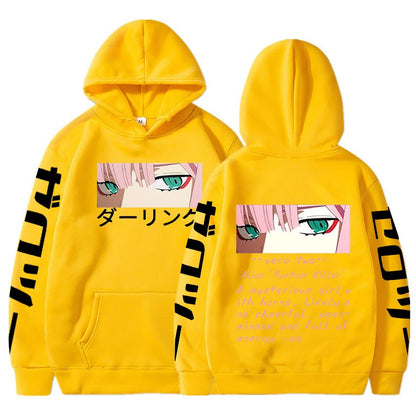 Darling In The Franxx Zero Two Eyes Hoodie