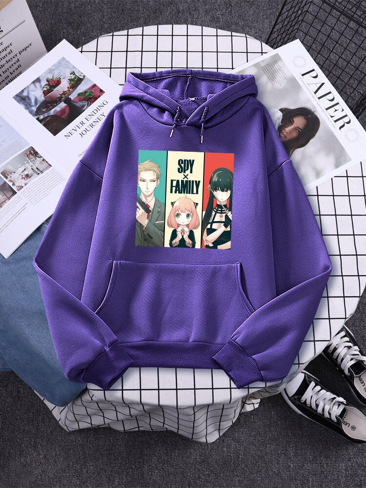 Spy X Family Forger Fam Printing Hoodie