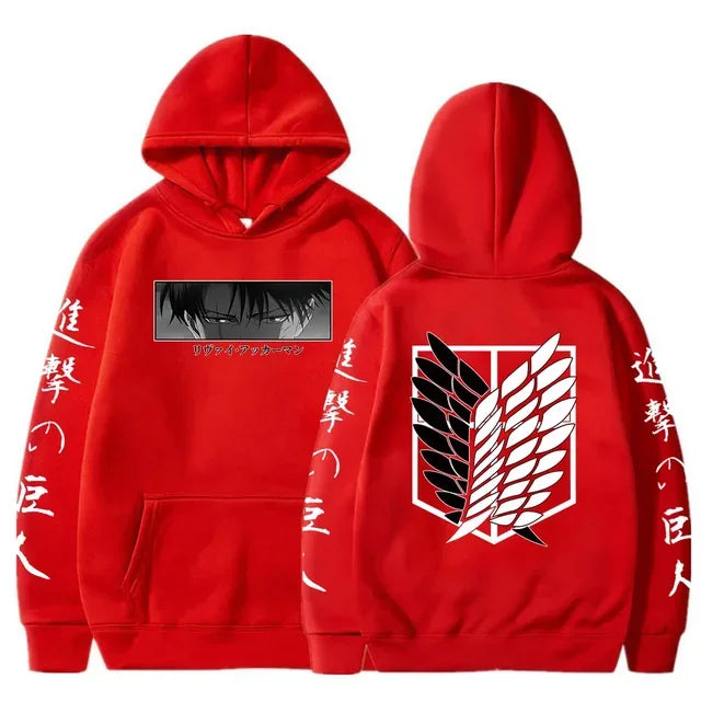 Attack on Titan Levi Kyojin No Shingeki Hoodie