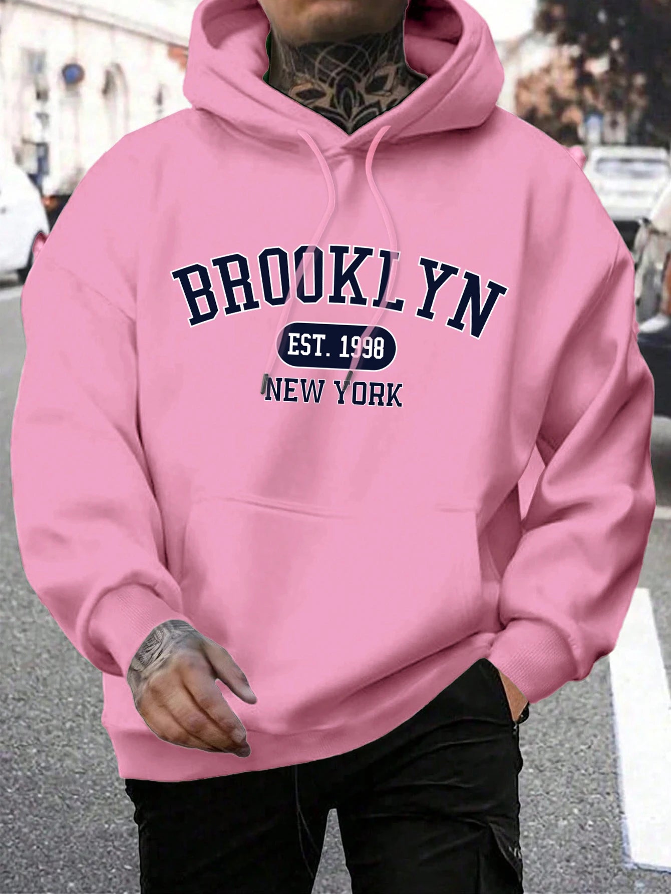 Brooklyn Est 1998 New York Printing Hoodies