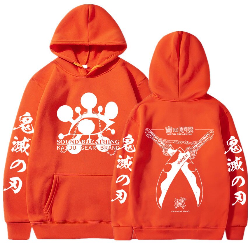 Demon Slayer Hoodie Tengen Uzui Sound Breathing Hoodie