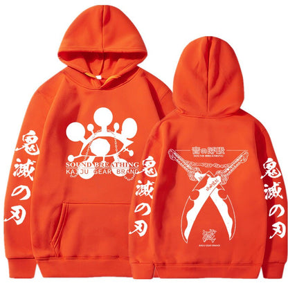 Demon Slayer Hoodie Tengen Uzui Sound Breathing Hoodie