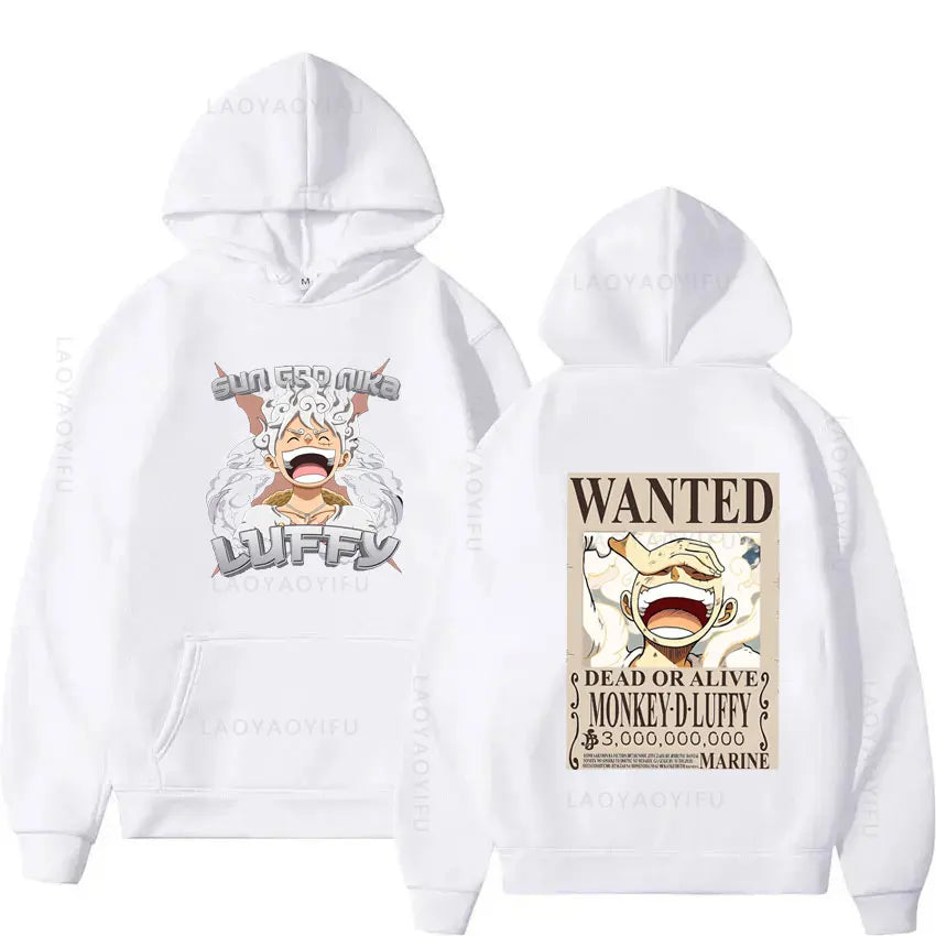 Gear 5 Luffy Theme New in Hoodies