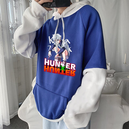 HUNTER×HUNTER Manga Killua Print Hoodies