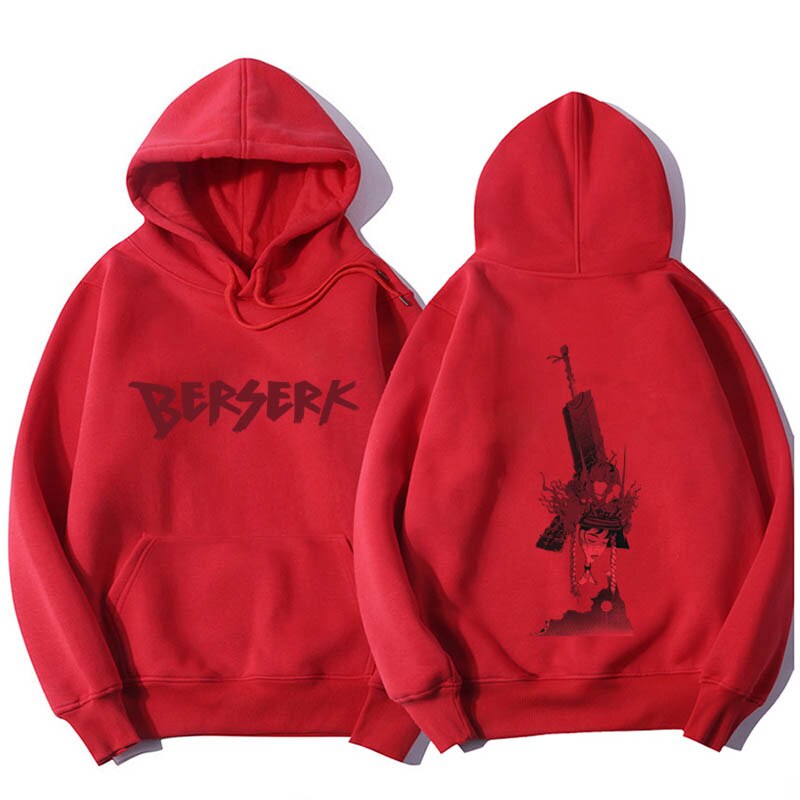 Berserk Terror Big Knife Printed Hoodie