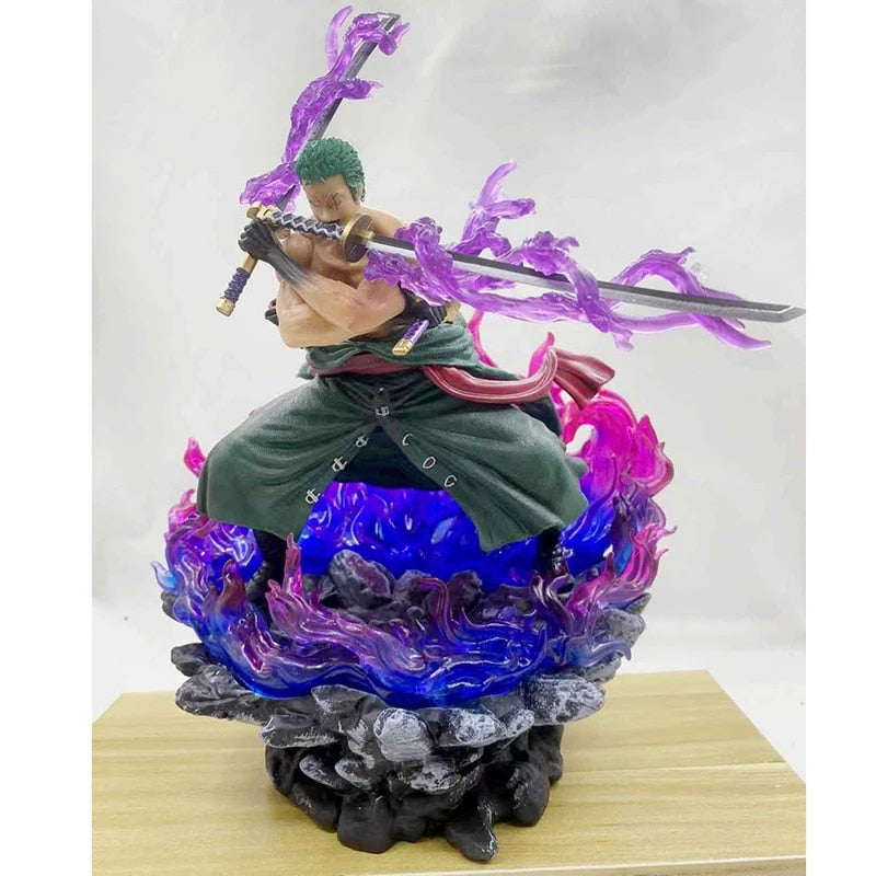 One Piece Zoro & Wano Onigashima 9 Swords Style Action Figurine